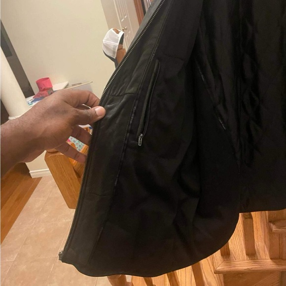 Vintage Calvin Klein leather jacket - Picture 5 of 5